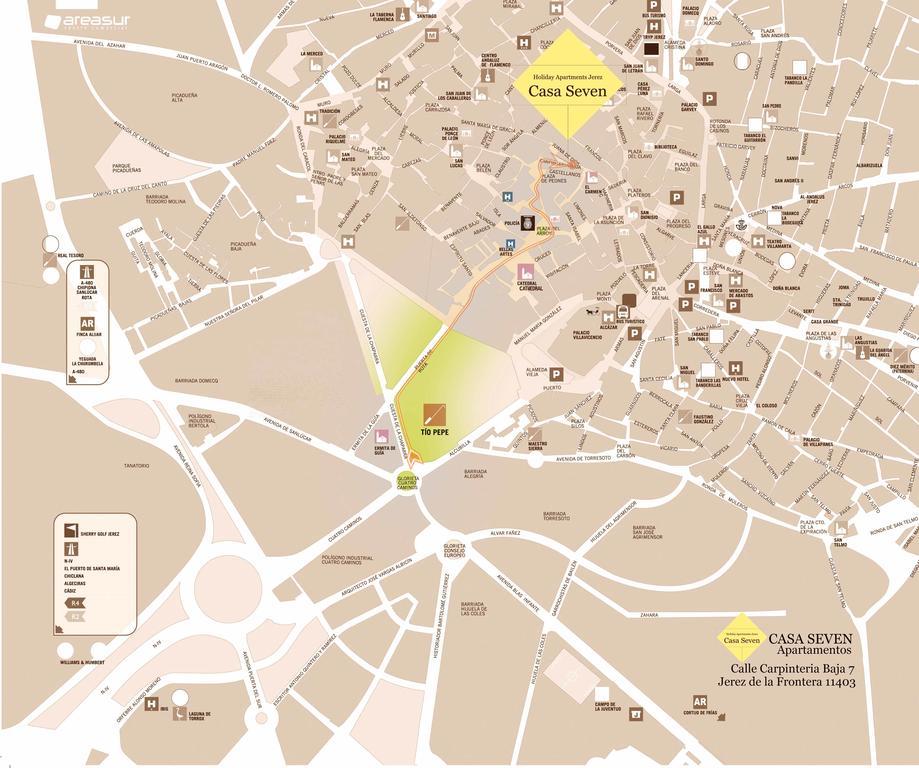 Casa Seven Jerez Apartment Jerez de la Frontera Ngoại thất bức ảnh